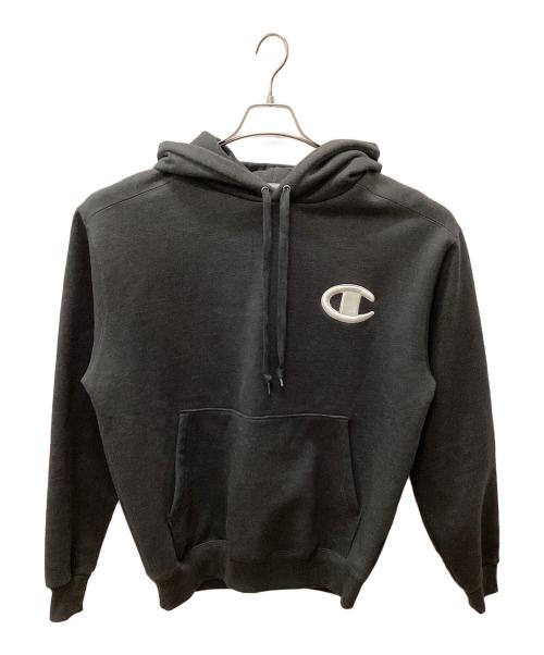 Champion（チャンピオン）Champion (チャンピオン) プルオーバーパーカー チャコールグレー サイズ:Mの古着・服飾アイテム