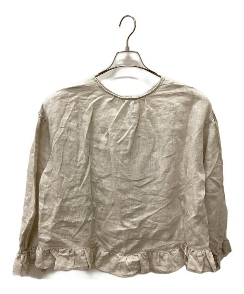 Samansa Mos2（サマンサモスモス）Samansa Mos2 (サマンサモスモス) 長袖ブラウス キナリ サイズ:Freeの古着・服飾アイテム
