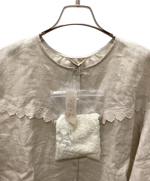 Samansa Mos2（サマンサモスモス）Samansa Mos2 (サマンサモスモス) 長袖ブラウス キナリ サイズ:Freeの古着・服飾アイテム