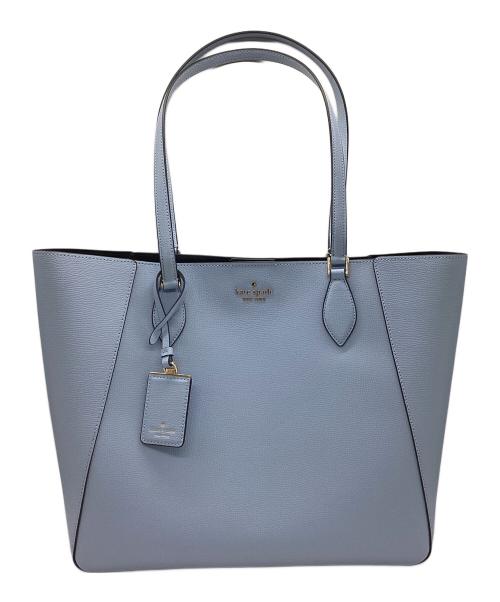 Kate Spade（ケイトスペード）Kate Spade (ケイトスペード) ポピーオープントートバッグ ブルーの古着・服飾アイテム