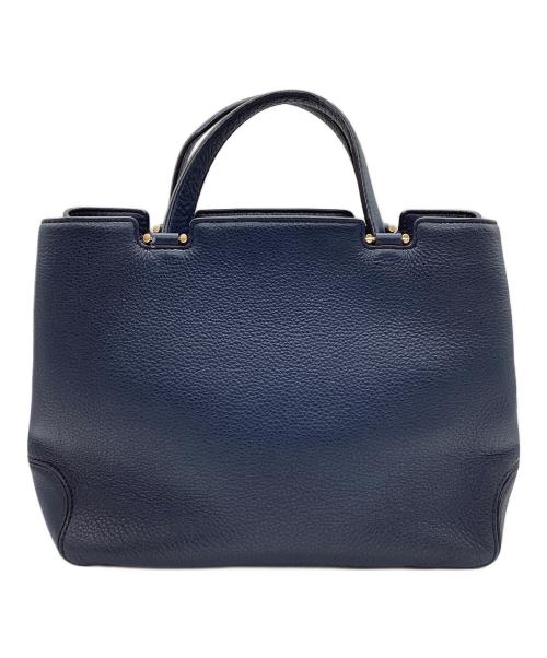 MICHAEL KORS（マイケル・コース）MICHAEL KORS (マイケル・コース) 2WAYバッグ ネイビーの古着・服飾アイテム