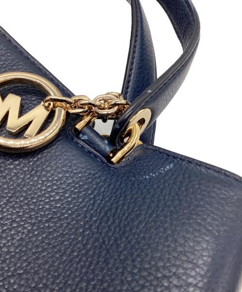 MICHAEL KORS（マイケル・コース）MICHAEL KORS (マイケル・コース) 2WAYバッグ ネイビーの古着・服飾アイテム