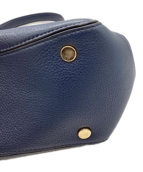 MICHAEL KORS（マイケル・コース）MICHAEL KORS (マイケル・コース) 2WAYバッグ ネイビーの古着・服飾アイテム