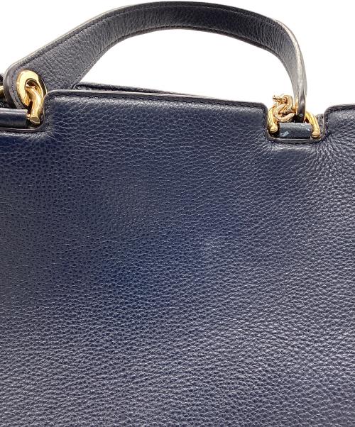 MICHAEL KORS（マイケル・コース）MICHAEL KORS (マイケル・コース) 2WAYバッグ ネイビーの古着・服飾アイテム