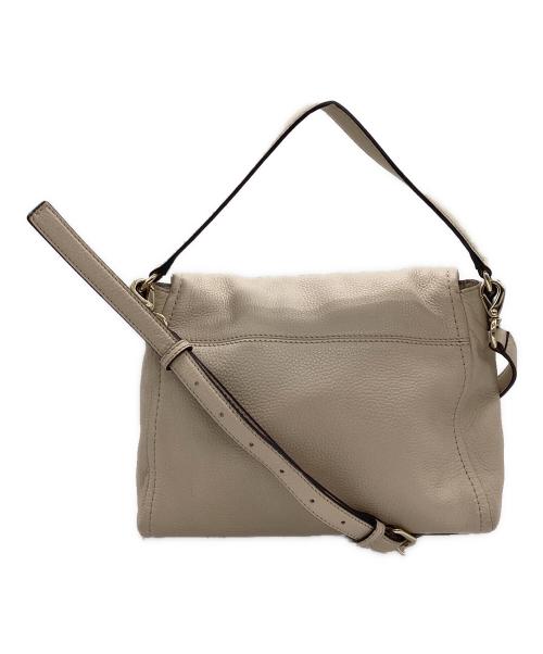 Kate Spade（ケイトスペード）Kate Spade (ケイトスペード) 2WAYバッグ ベージュの古着・服飾アイテム