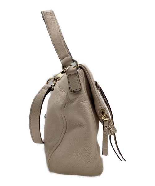 Kate Spade（ケイトスペード）Kate Spade (ケイトスペード) 2WAYバッグ ベージュの古着・服飾アイテム