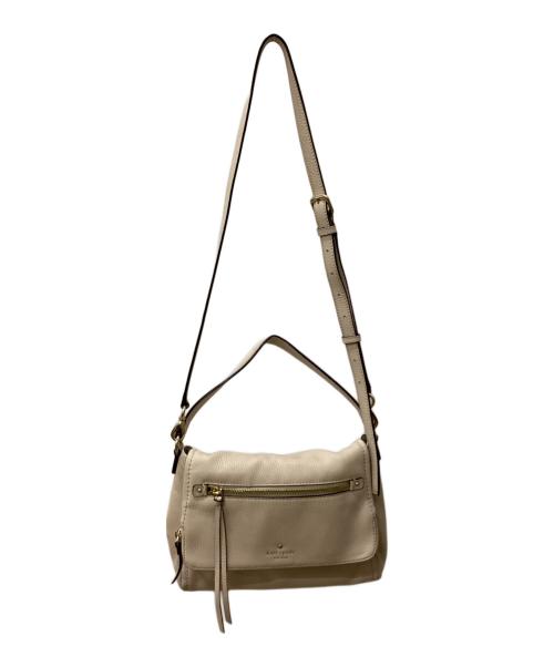 Kate Spade（ケイトスペード）Kate Spade (ケイトスペード) 2WAYバッグ ベージュの古着・服飾アイテム