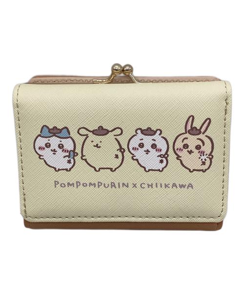 ちいかわ（チイカワ）ちいかわ (チイカワ) ポムポムプリン (ポムポムプリン) 3つ折り財布 ブラウンの古着・服飾アイテム