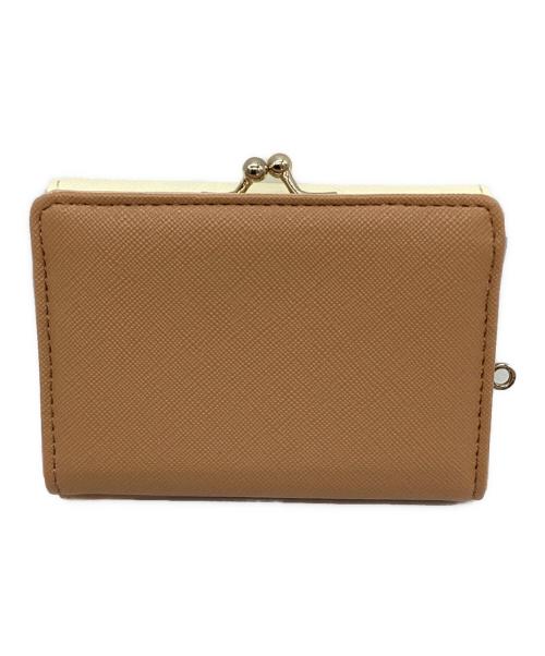 ちいかわ（チイカワ）ちいかわ (チイカワ) ポムポムプリン (ポムポムプリン) 3つ折り財布 ブラウンの古着・服飾アイテム