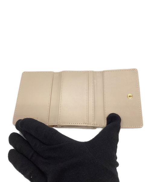 ちいかわ（チイカワ）ちいかわ (チイカワ) ポムポムプリン (ポムポムプリン) 3つ折り財布 ブラウンの古着・服飾アイテム