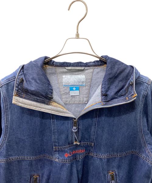 Columbia（コロンビア）Columbia (コロンビア) デニムプルオーバー インディゴ サイズ:Sの古着・服飾アイテム