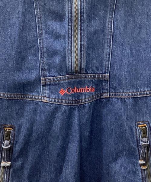 Columbia（コロンビア）Columbia (コロンビア) デニムプルオーバー インディゴ サイズ:Sの古着・服飾アイテム