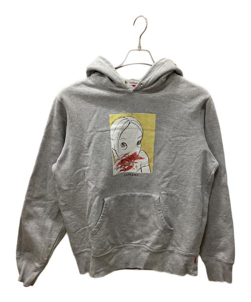 SUPREME（シュプリーム）SUPREME (シュプリーム) Nose Bleed Hooded Sweatshirt グレー サイズ:Smallの古着・服飾アイテム