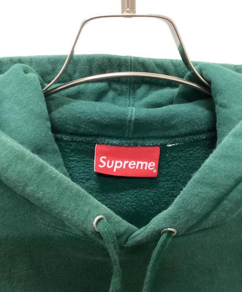 SUPREME（シュプリーム）SUPREME (シュプリーム) 19AW Text Rib Hooded Sweatshirt グリーン サイズ:不明の古着・服飾アイテム