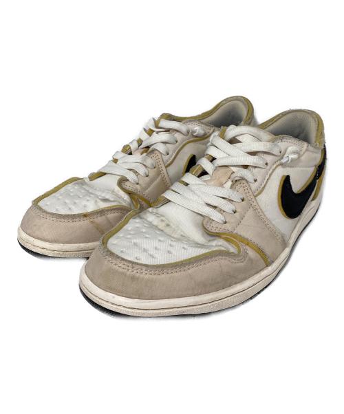NIKE（ナイキ）NIKE (ナイキ) AIR JORDAN 1 RETRO LOW ホワイト サイズ:28cmの古着・服飾アイテム