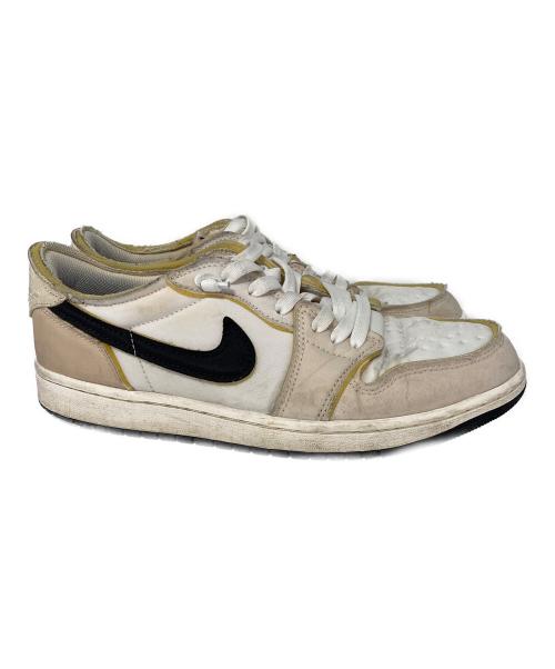 NIKE（ナイキ）NIKE (ナイキ) AIR JORDAN 1 RETRO LOW ホワイト サイズ:28cmの古着・服飾アイテム