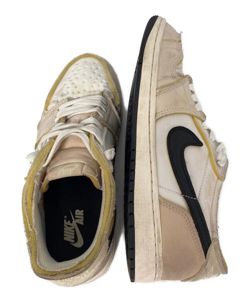 NIKE（ナイキ）NIKE (ナイキ) AIR JORDAN 1 RETRO LOW ホワイト サイズ:28cmの古着・服飾アイテム