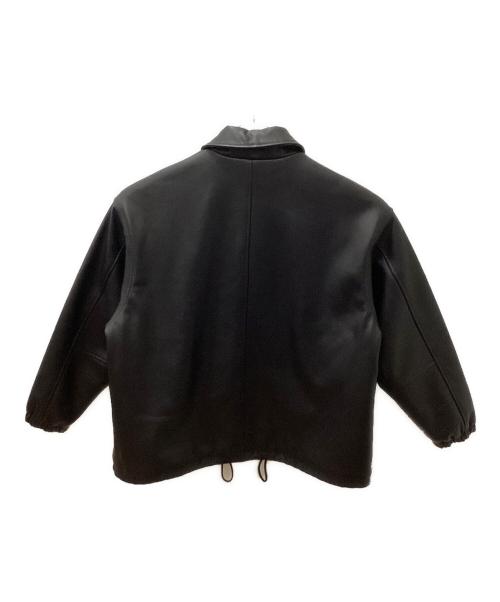 CALEE（キャリー）CALEE (キャリー) レザーブルゾン ブラック サイズ:Lの古着・服飾アイテム
