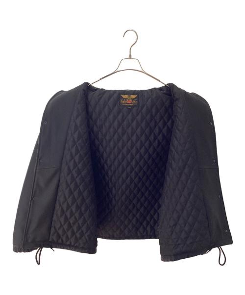 CALEE（キャリー）CALEE (キャリー) レザーブルゾン ブラック サイズ:Lの古着・服飾アイテム