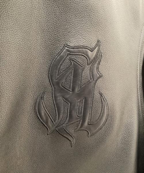 CALEE（キャリー）CALEE (キャリー) レザーブルゾン ブラック サイズ:Lの古着・服飾アイテム