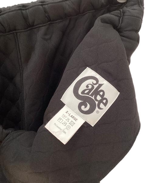 CALEE（キャリー）CALEE (キャリー) MULTI WAY JACQUARD RELAX PANTS ブラック サイズ:X-LARGEの古着・服飾アイテム