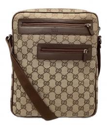 GUCCI（グッチ）の古着「GG ショルダーバッグ」｜ベージュ