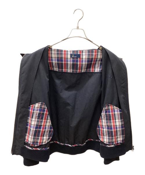 FRED PERRY（フレッドペリー）FRED PERRY (フレッドペリー) Harrington Jacket ネイビー サイズ:Lの古着・服飾アイテム