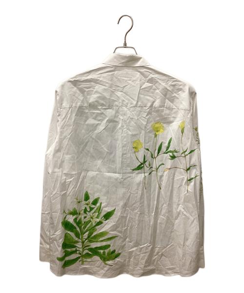 ENFOLD（エンフォルド）ENFOLD (エンフォルド) Seaside plants シャツ ホワイト サイズ:38の古着・服飾アイテム
