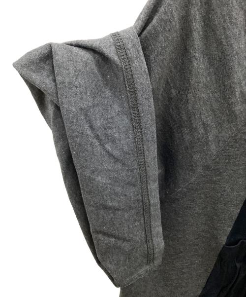 ENFOLD（エンフォルド）ENFOLD (エンフォルド) FAKE-LAYERED DRESS グレー サイズ:38の古着・服飾アイテム