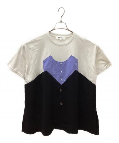 中古・古着通販】ENFOLD (エンフォルド) LAYERED-LIKE T-SHIRT