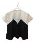 ENFOLD (エンフォルド) LAYERED-LIKE T-SHIRT ホワイト×ブラック サイズ:38：9000円