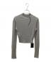Mame Kurogouchi（マメクロゴウチ）の古着「“Kintsugi” Crew Neck Knitted Top」｜グレー