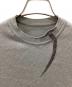 中古・古着 Mame Kurogouchi (マメクロゴウチ) “Kintsugi” Crew Neck Knitted Top グレー サイズ:2：14000円