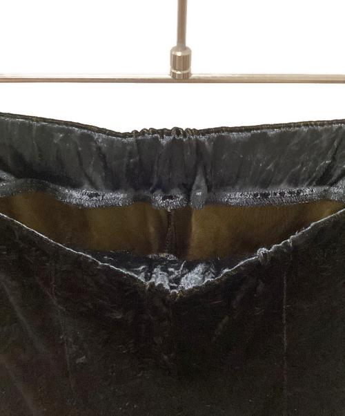 Ameri（アメリ）Ameri (アメリ) ベロアセットアップ ブラウン×グリーン サイズ:Mの古着・服飾アイテム