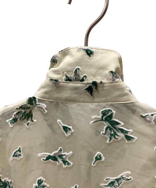 CLANE（クラネ）CLANE (クラネ) FLOWER OPAL BUSTIER SHIRTS ベージュ サイズ:2の古着・服飾アイテム