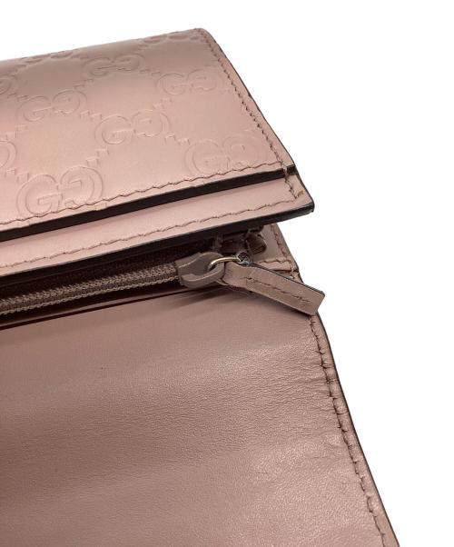 GUCCI（グッチ）GUCCI (グッチ) 長財布 ピンクの古着・服飾アイテム
