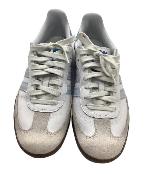 adidas（アディダス）adidas (アディダス) SAMBA OG ホワイト×ブルー サイズ:25.5cmの古着・服飾アイテム