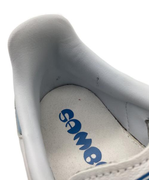adidas（アディダス）adidas (アディダス) SAMBA OG ホワイト×ブルー サイズ:25.5cmの古着・服飾アイテム