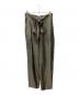 6(ROKU) BEAUTY&YOUTH（ロク ビューティーアンドユース）の古着「JACQUARD BELT PANTS」｜ブラウン×ブルー