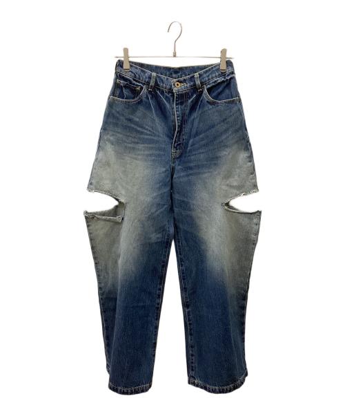 Spick and Span（スピック＆スパン）Spick and Span (スピック＆スパン) SIDE CRUSHED DENIM インディゴ サイズ:71cm(W28)の古着・服飾アイテム