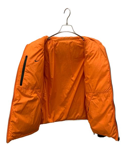 NIKE（ナイキ）NIKE (ナイキ) 00sダウンジャケット グリーン×オレンジ サイズ:XLの古着・服飾アイテム