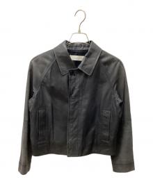 GALERIE VIE（ギャルリーヴィー）の古着「GALERIE VIE レザージャケット」｜ブラック