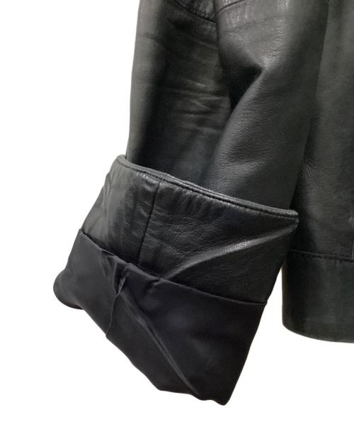 GALERIE VIE（ギャルリーヴィー）GALERIE VIE (ギャルリーヴィー) GALERIE VIE レザージャケット ブラック サイズ:1の古着・服飾アイテム