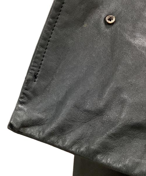 GALERIE VIE（ギャルリーヴィー）GALERIE VIE (ギャルリーヴィー) GALERIE VIE レザージャケット ブラック サイズ:1の古着・服飾アイテム