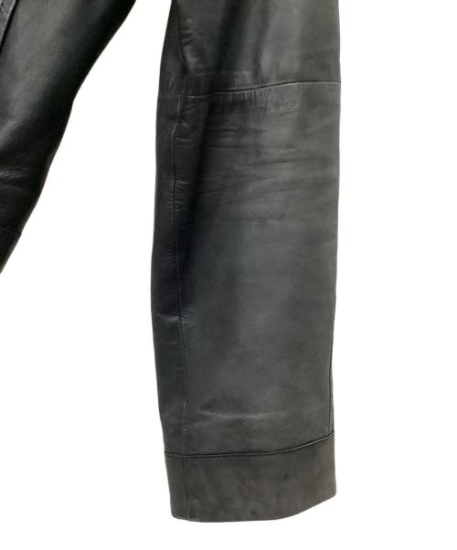 GALERIE VIE（ギャルリーヴィー）GALERIE VIE (ギャルリーヴィー) GALERIE VIE レザージャケット ブラック サイズ:1の古着・服飾アイテム