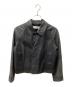 GALERIE VIE（ギャルリーヴィー）の古着「GALERIE VIE レザージャケット」｜ブラック