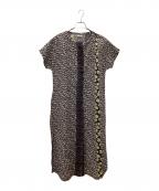 Y's for livingワイズフォーリビング）の古着「半袖ワンピース」｜グレー