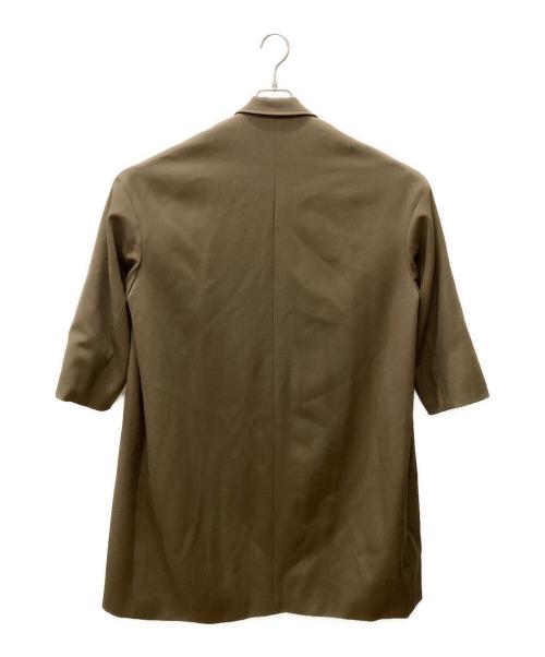 MUSE de Deuxieme Classe（ミューズ ドゥーズィエム クラス）MUSE de Deuxieme Classe (ミューズ ドゥーズィエム クラス) ボタニーツイルオーバーコート ベージュ サイズ:表記無しの古着・服飾アイテム