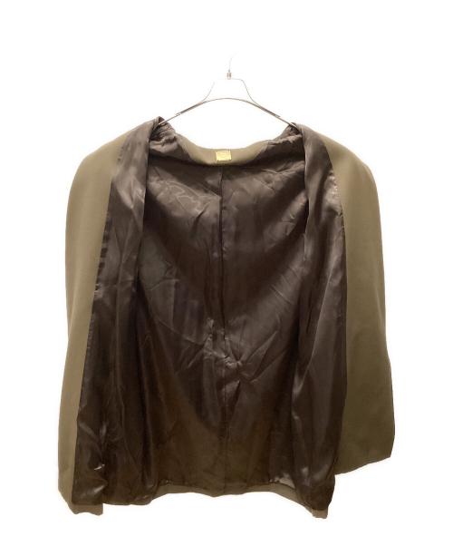 MUSE de Deuxieme Classe（ミューズ ドゥーズィエム クラス）MUSE de Deuxieme Classe (ミューズ ドゥーズィエム クラス) ボタニーツイルオーバーコート ベージュ サイズ:表記無しの古着・服飾アイテム