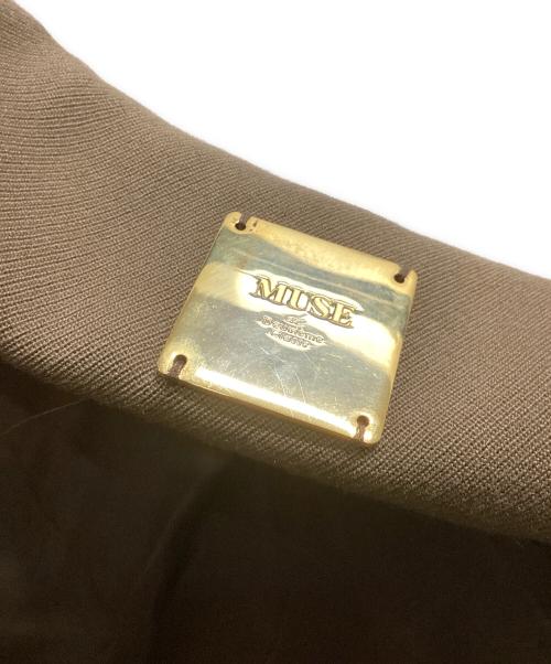 MUSE de Deuxieme Classe（ミューズ ドゥーズィエム クラス）MUSE de Deuxieme Classe (ミューズ ドゥーズィエム クラス) ボタニーツイルオーバーコート ベージュ サイズ:表記無しの古着・服飾アイテム